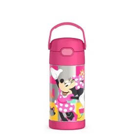 12oz FUNTAINER® WATER BOTTLE MINNIE MOUSE BOWTIQUE