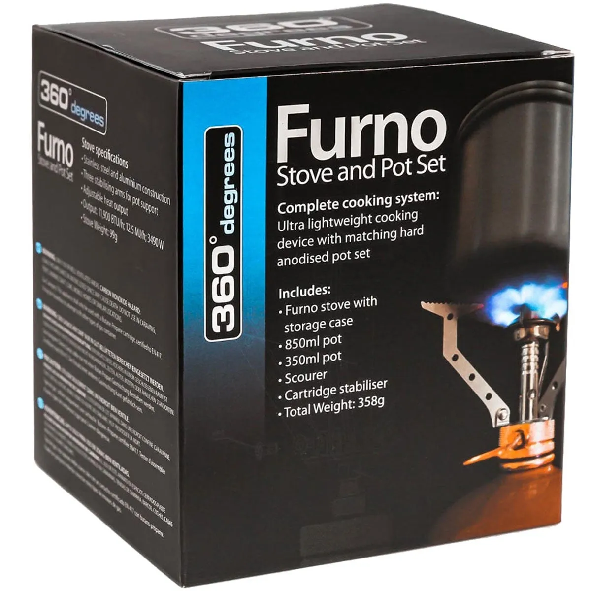360 Degrees Furno Stove & Pot Set