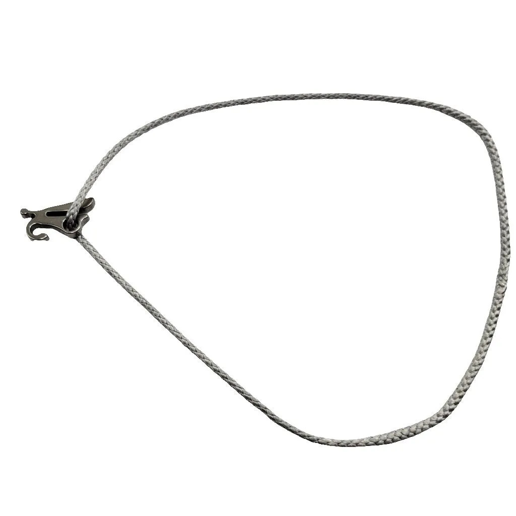 Adjustable Continuous Tarp Ridgeline with Hardware and Software for hammock camping