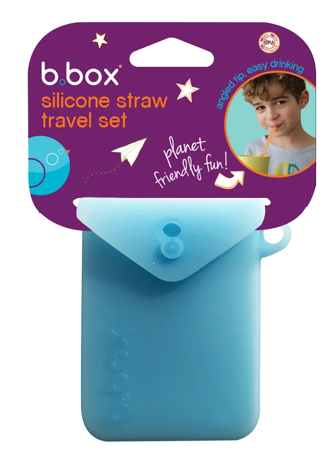 B.Box Reusable Straw Travel Set