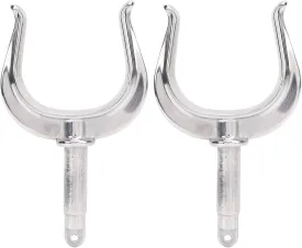 Boat Row Lock Heavy Duty Stainless Steel Oarlock for Marine Water Raft Kayak Universal Fit 2PCS