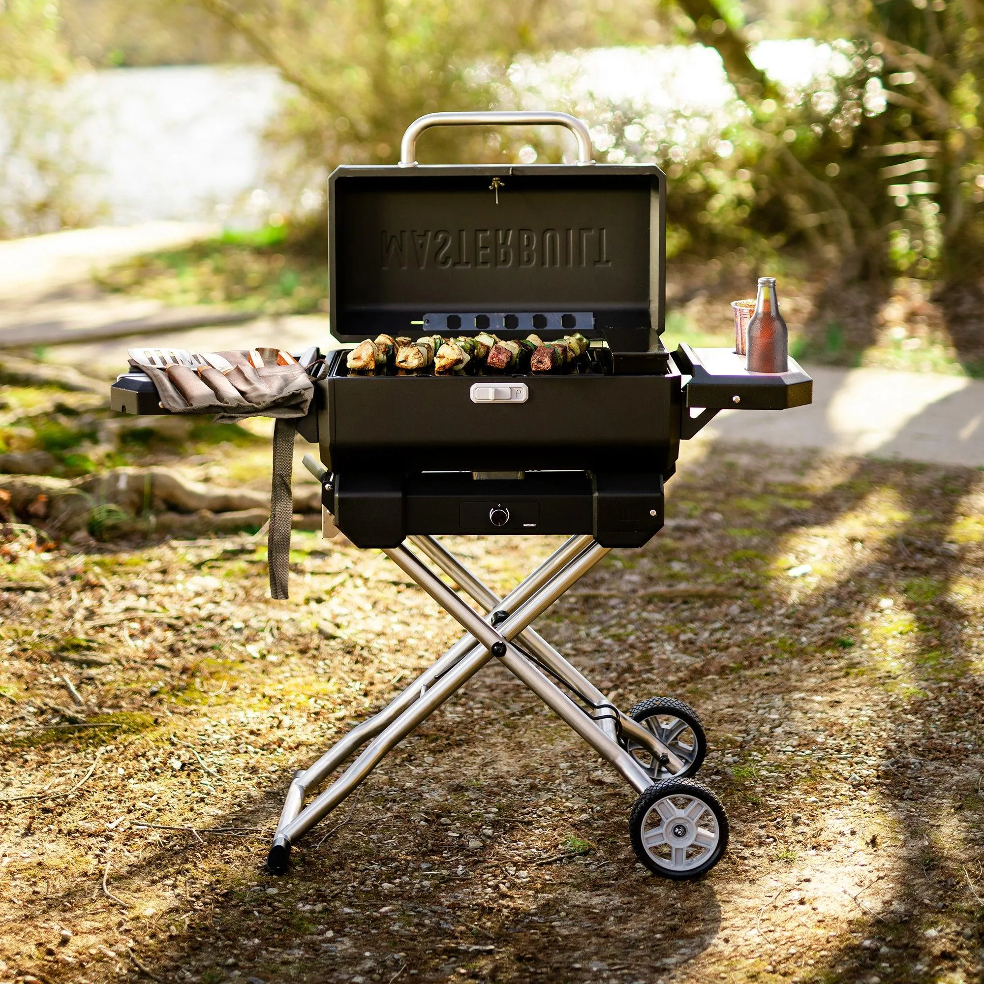 Cart for Masterbuilt Portable Charcoal BBQ