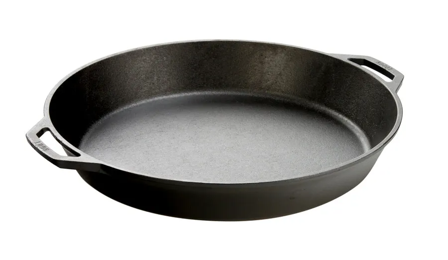 Cast Iron Dual Handle Pan-(17 Inch)