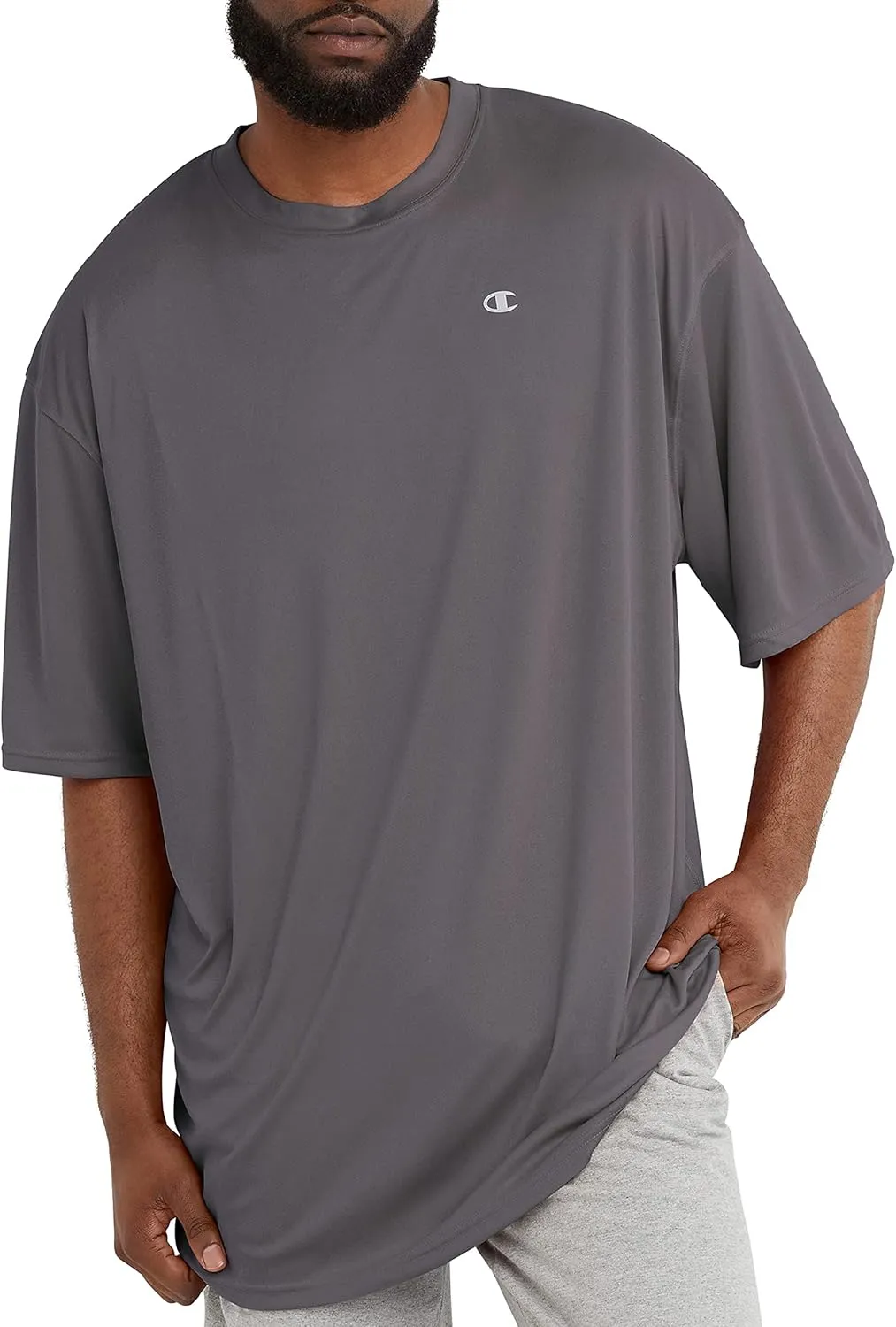 Champion Men's T-shirt, Sport Tee, Moisture Wicking, Anti Odor, Athletic T-shirt for Men (Reg. Or Big & Tall)