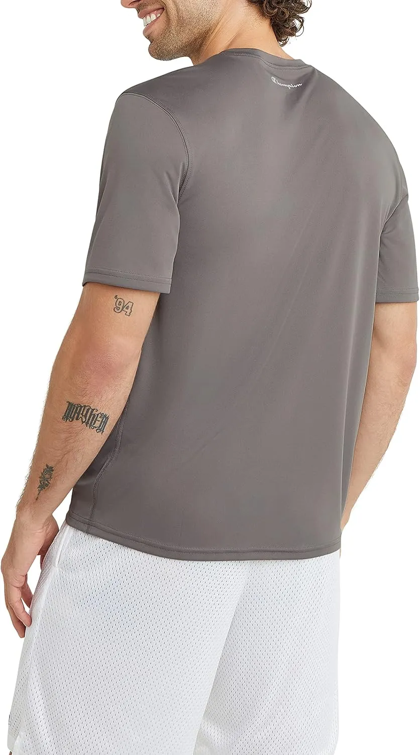 Champion Men's T-shirt, Sport Tee, Moisture Wicking, Anti Odor, Athletic T-shirt for Men (Reg. Or Big & Tall)