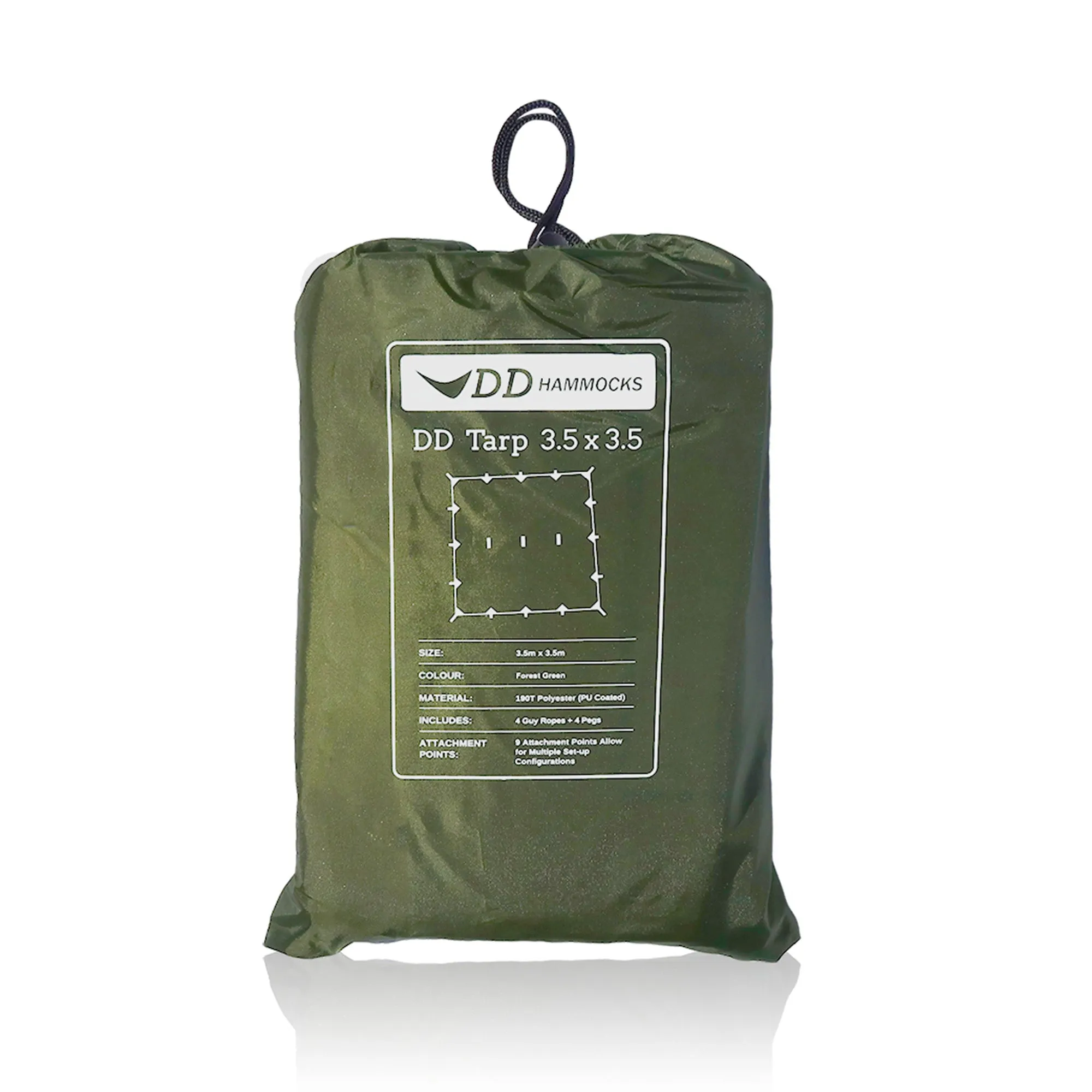 DD TARP 3.5x3.5 metri - Telo per camping ed escursioni