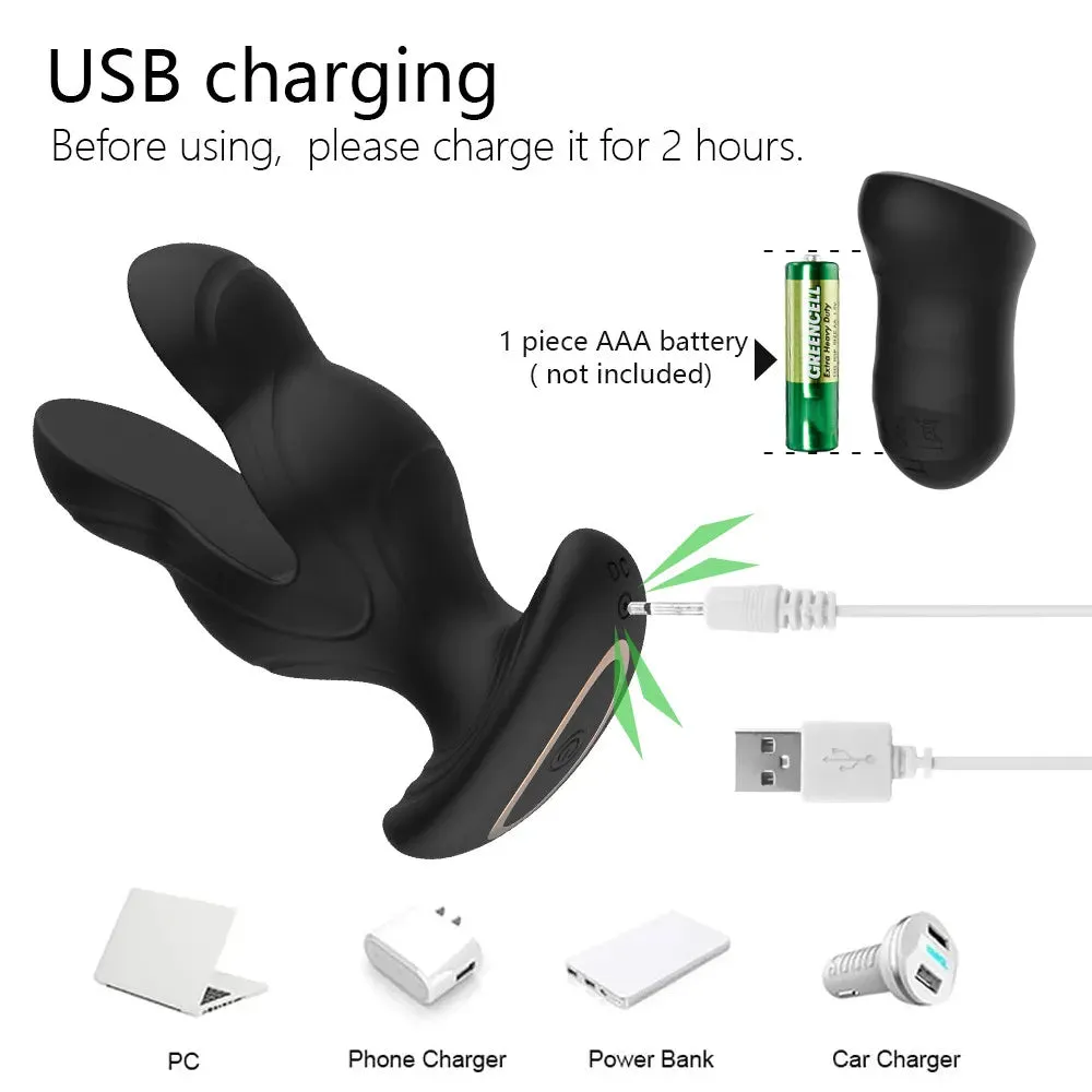 Electric Butt Plug - Multi Functional Anal Dilator - 8 Frequency Vibrating Anal Toy