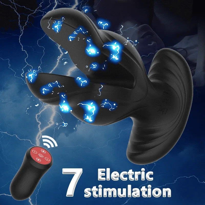 Electric Butt Plug - Multi Functional Anal Dilator - 8 Frequency Vibrating Anal Toy