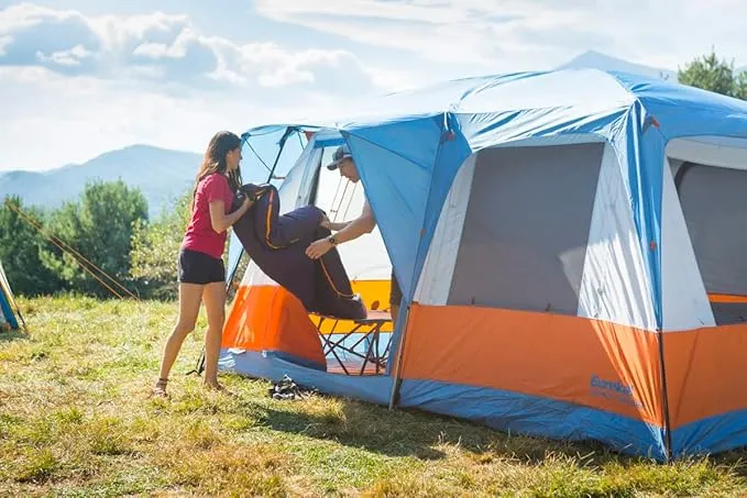 Eureka! Copper Canyon LX 12-Person 3-Season Camping Tent – Spacious, Comfortable, and Weather-Resistant