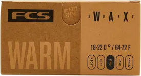 FCS Surf Wax Warm Single