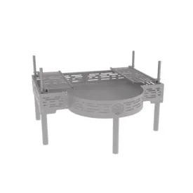 Fuego Criollo BAE Stainless Steel Firepit with Grill