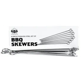 Grill Accessories - Georgian Bay Leisure 8 Piece Skewer Set, GRILLSKSS