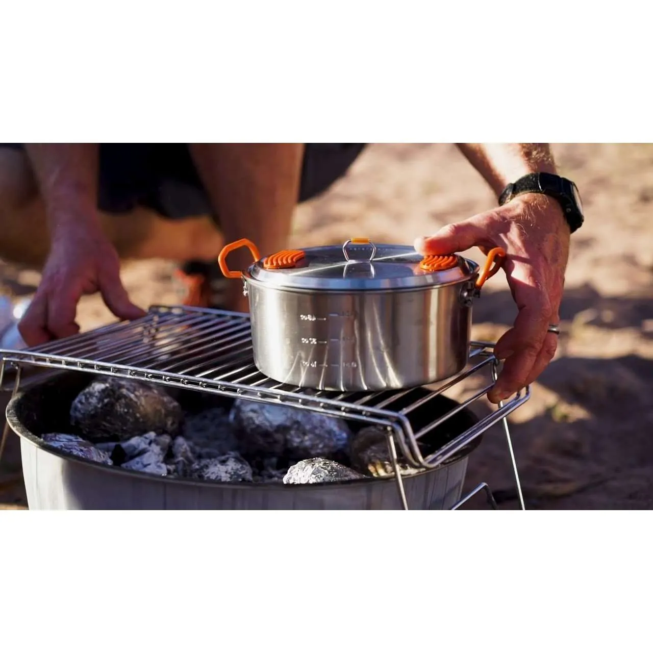 GSI Outdoors Folding Campfire Grill
