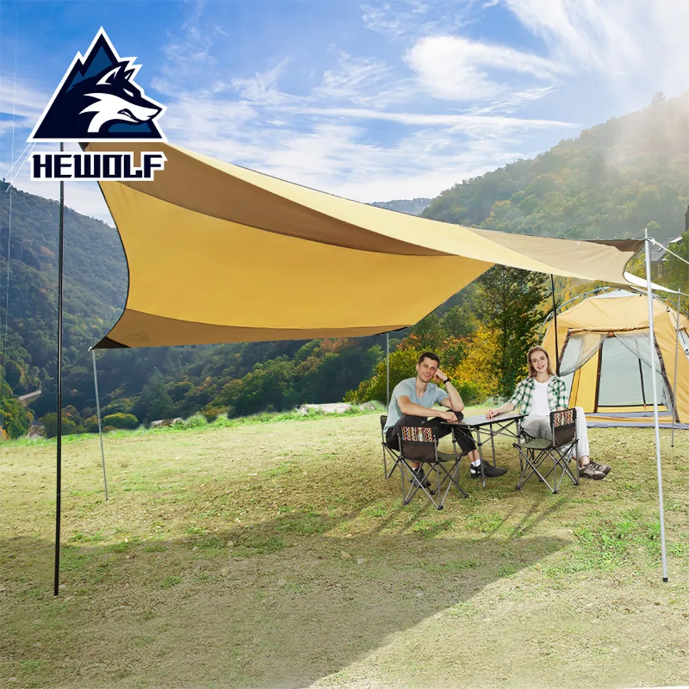 Hewolf 6-10P Outdoor Camping Tarp