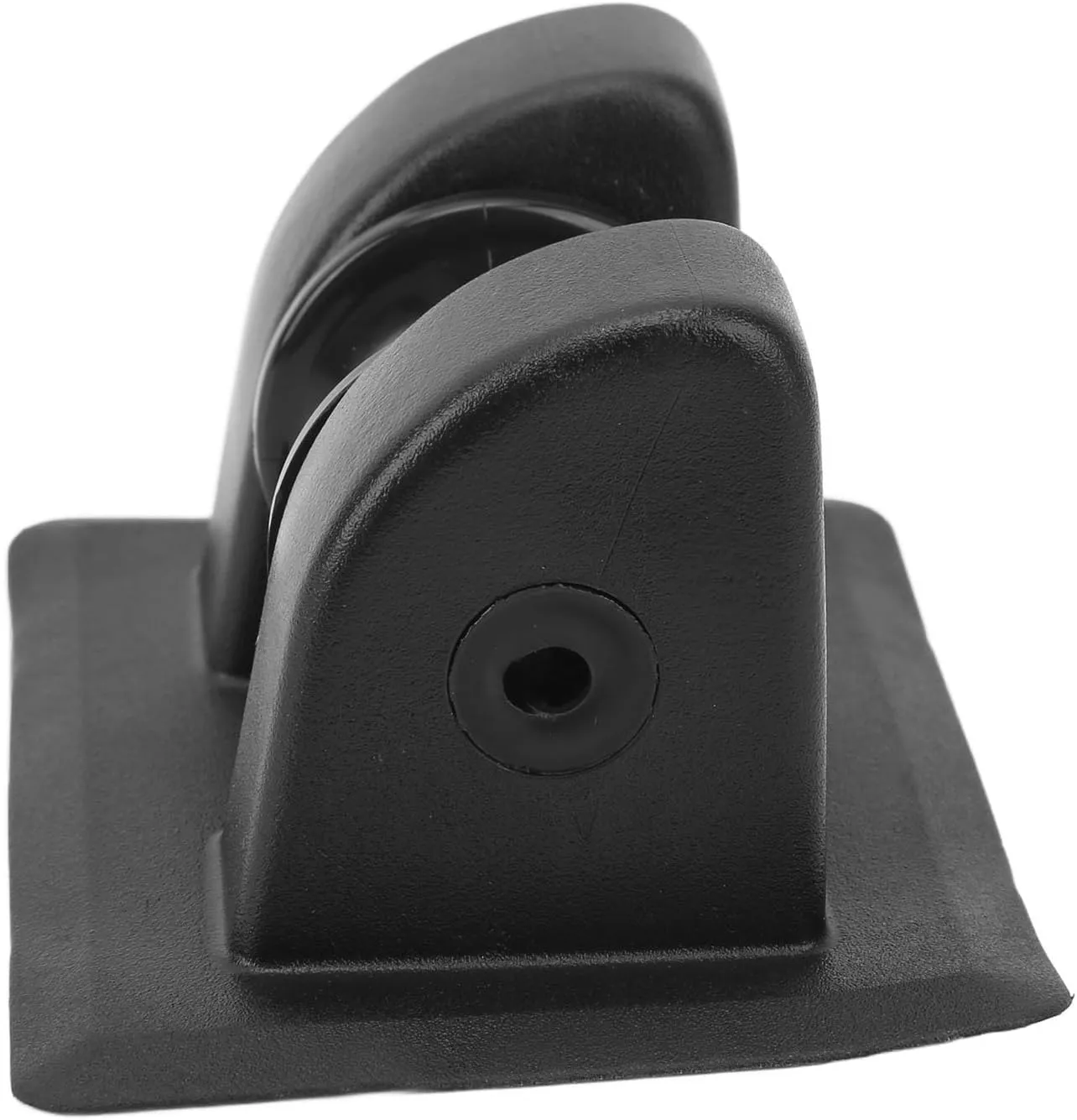 Inflatable Boat Anchor Holder, PVC Kayak Anchor Holder with Rollers, Professional Rope Support for Rafts Yachts Kayaks, Made of Premium Quality Material, Easily Install and (Black)