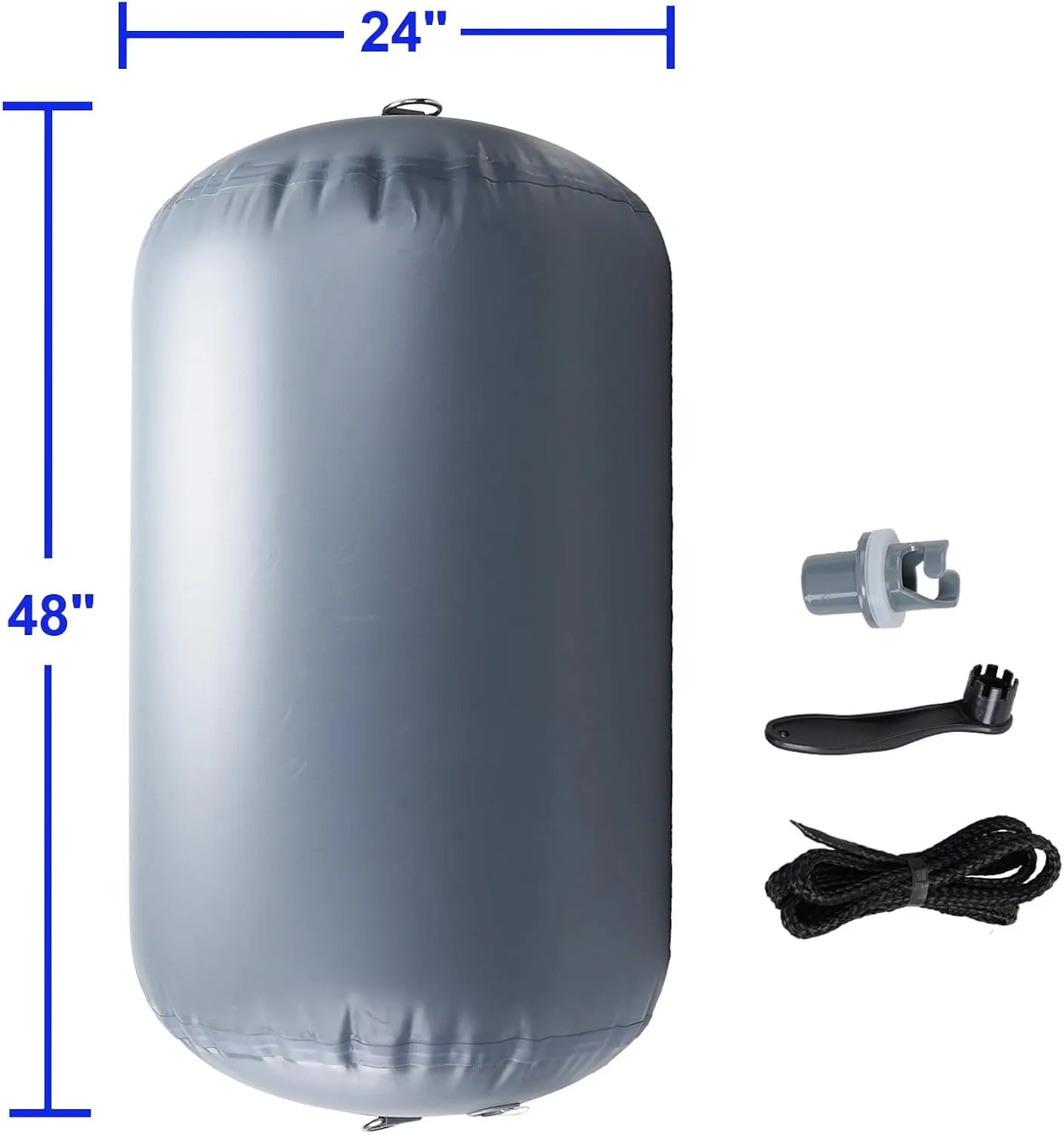 Inflatable Boat Fenders for Boats Yachts Sailboats Heavy Duty PVC Boat Fenders Boat Bumpers for Docking