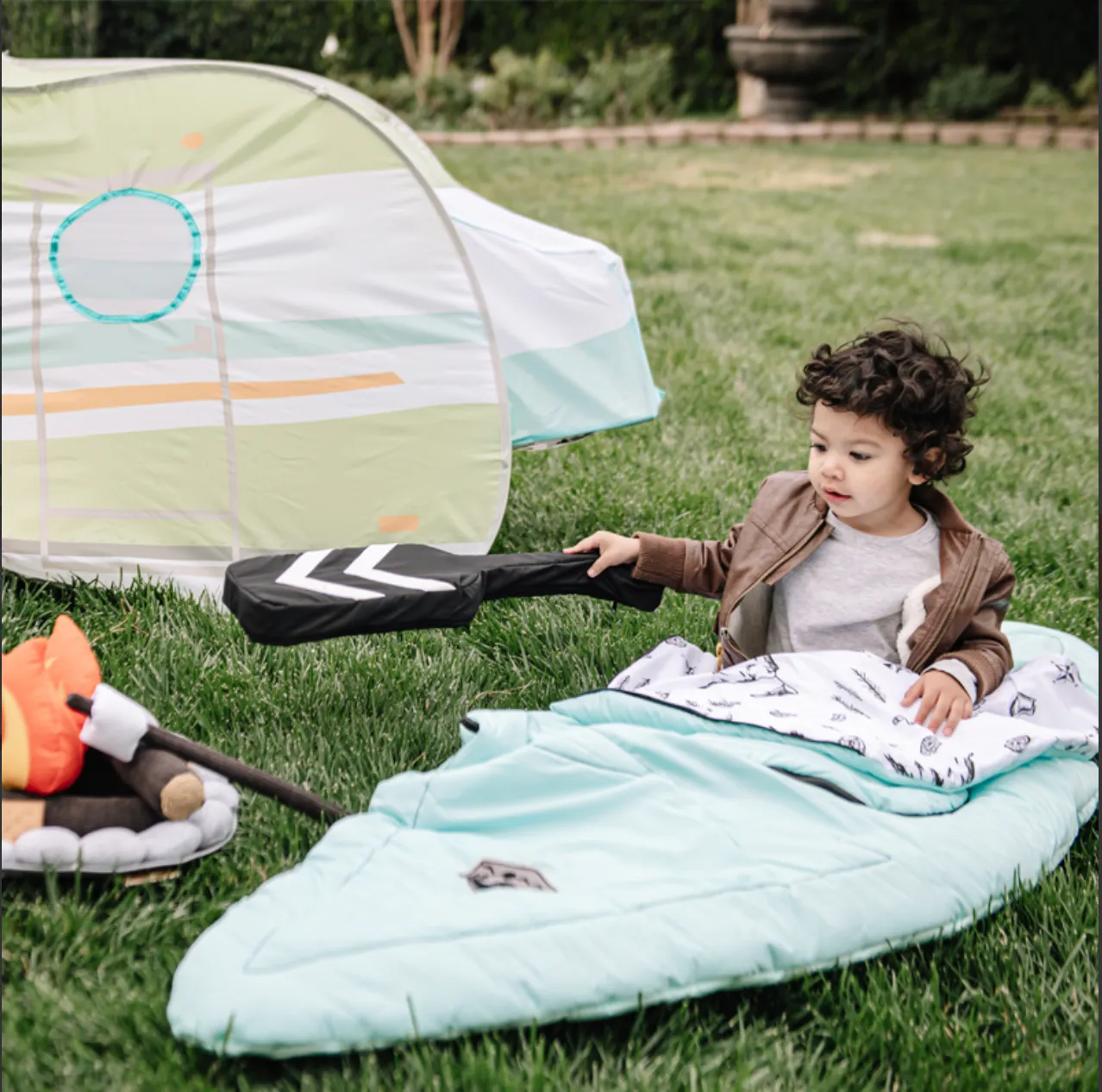 Kayak Sleeping Bag with Oar