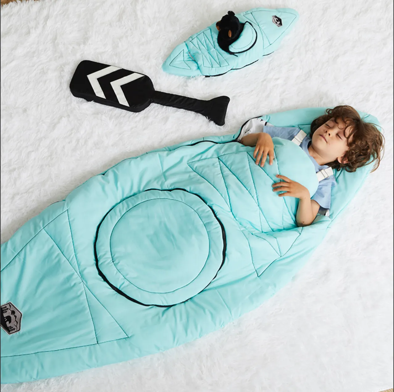Kayak Sleeping Bag with Oar