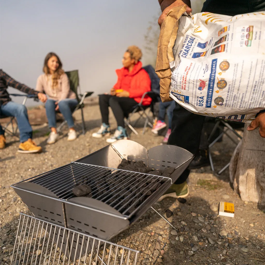 Large Flatpack Portable Grill & Firepit
