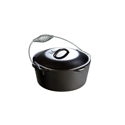 LODGE 5 QT DUTCH OVEN w/ BAIL HANDLE