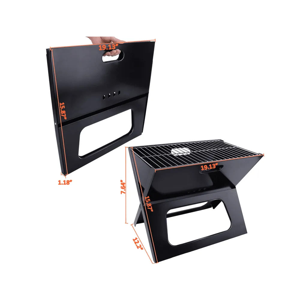 Notebook Charcoal Grill 20-inch
