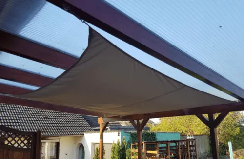 Outdoor Sunshade Cloth Rainproof Camping Canopy