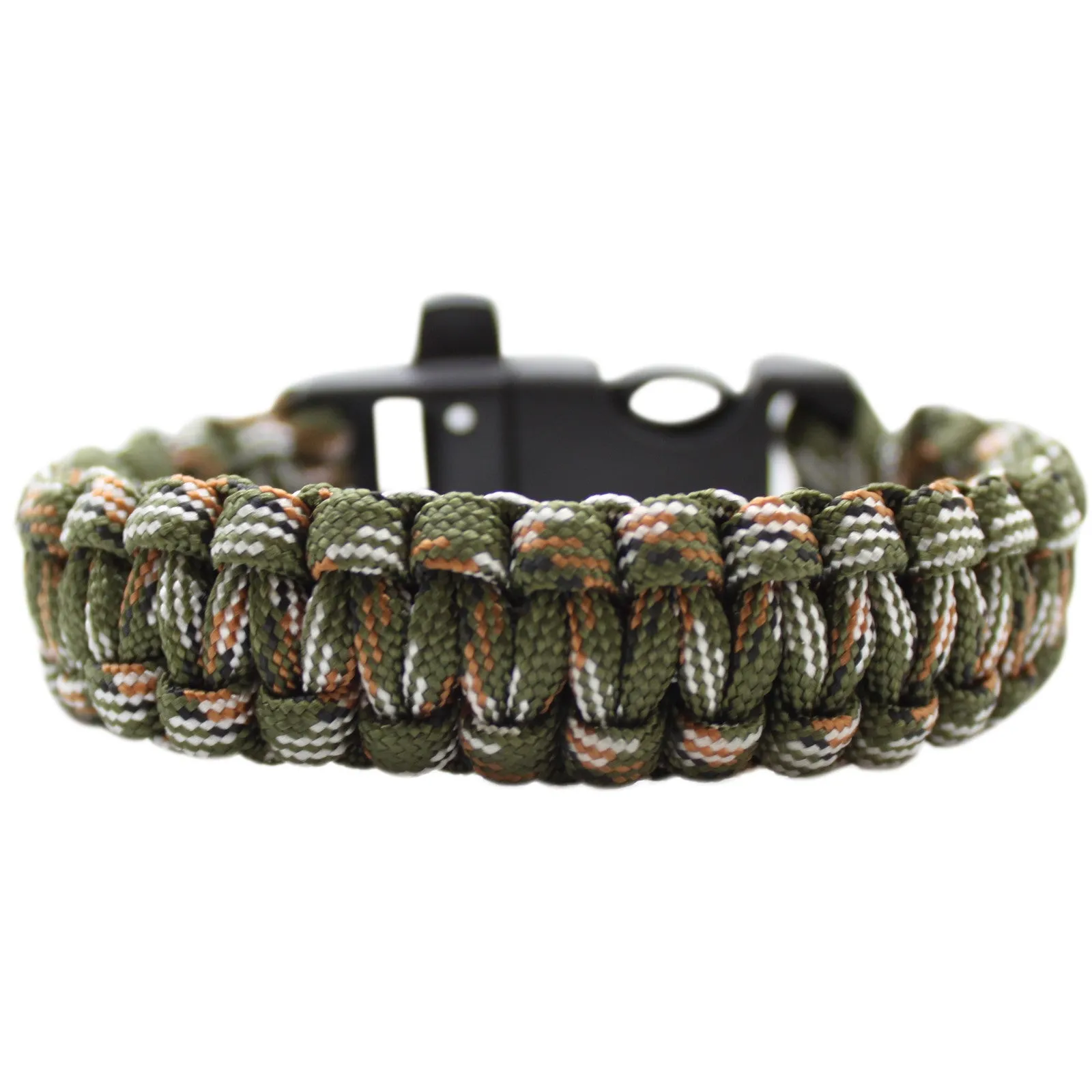 SAS Survival Paracord Bracelet 550lbs With Whistle
