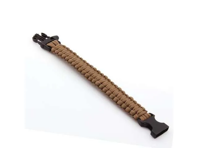 SAS Survival Paracord Bracelet 550lbs With Whistle