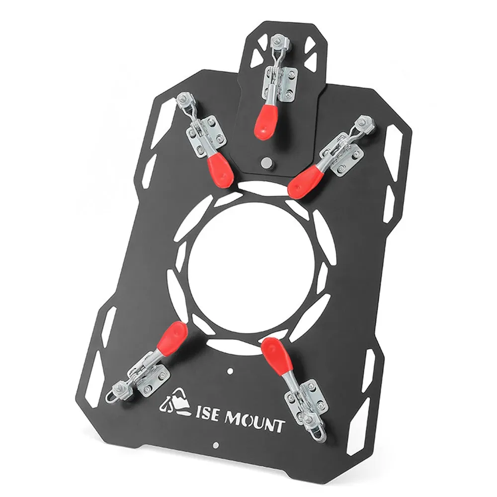 Tent Chimney Anti-Scald Plate Clip-on Stove Jack Camping Tent Protector No-Opening Tent Chimney Guard for Chimneys
