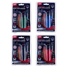 Transparent Refillable Gas Blow Lighter Torch