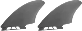 Universal Surf Fin for Inflatable Paddleboards and Surfboards, Installation, Enhances Stability and Maneuverability, Ideal for Beginners to Pros, Black, 229g
