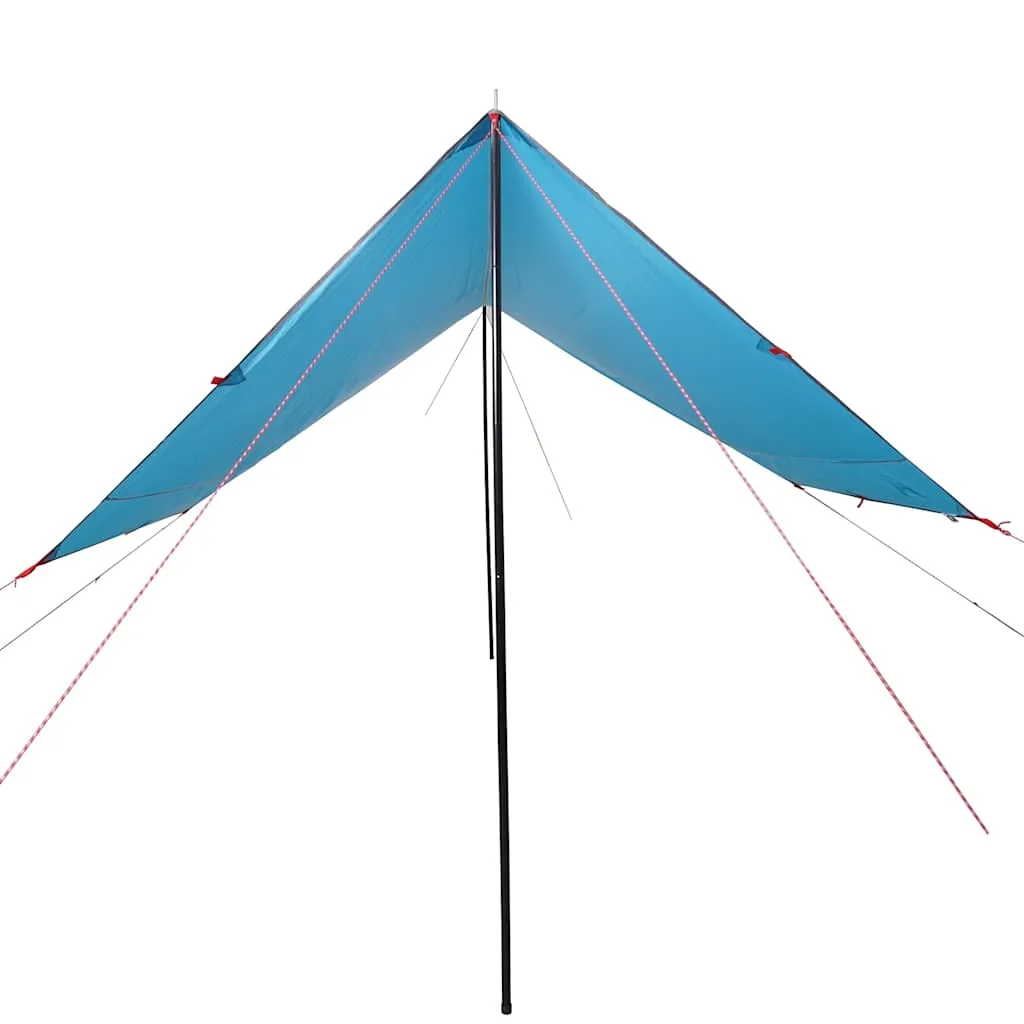 vidaXL Camping Tarp Blue 430x380x210 cm Waterproof