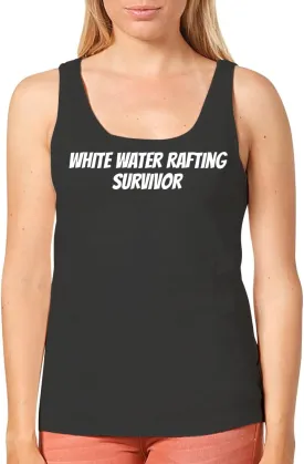 White Water Rafting Survivor - Women's Cozy Graphic Tank Top  Soft, Stylish, and Comfortable CP05